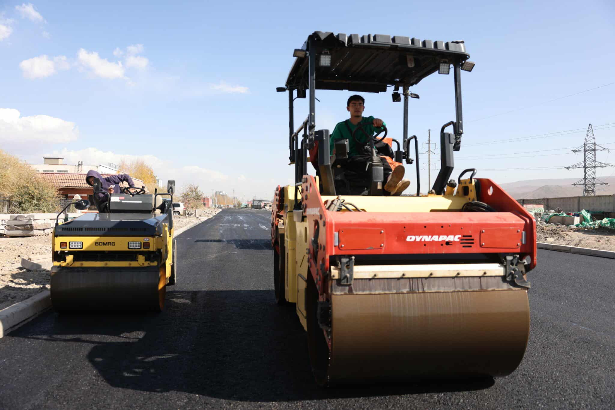 Эрчим хүчний гудамжны 5.9 км авто замын өргөтгөл, шинэчлэлийн ажлын явц 70 хувьтай үргэлжилж байна